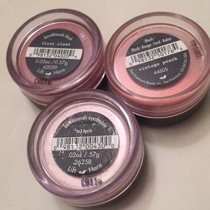 2 bareMinerals blushes & 1 bareMinerals eyeshadow